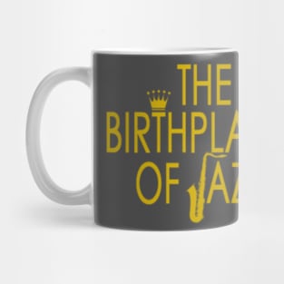 NOLA Birthplace Of Jazz Mug